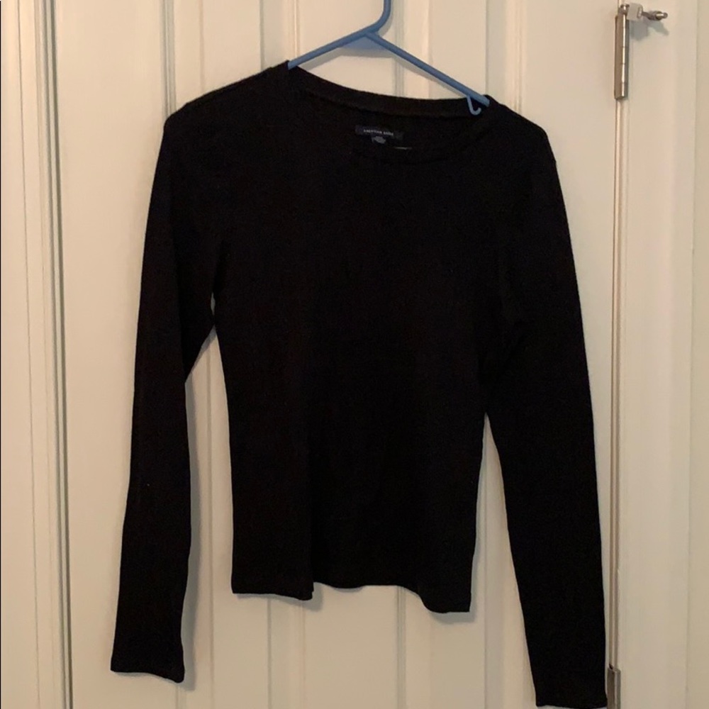 Black lace style AE shirt